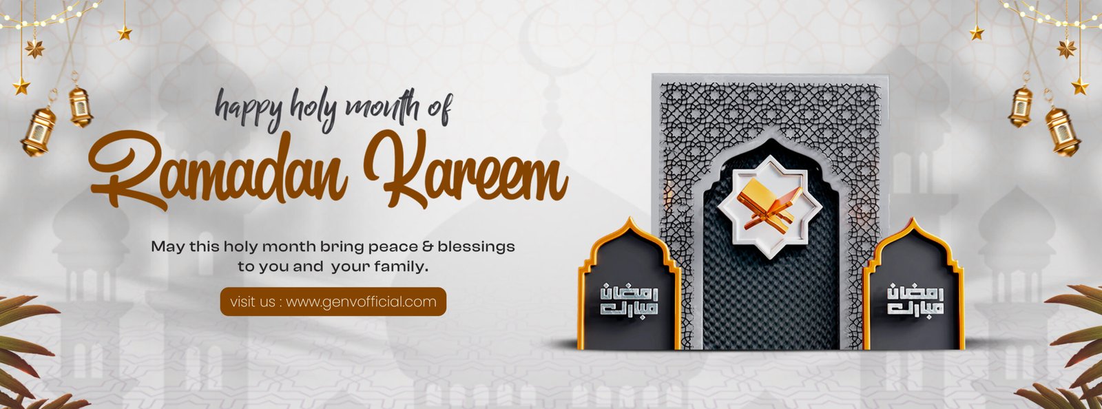 Ramadan Kareem Cover Design Template